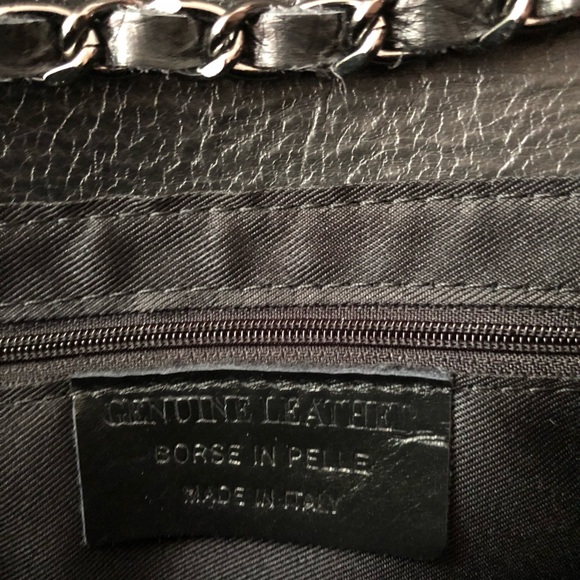 New Quilted Genuine Italian Calf Shoulder Bag - Picture 3 of 6